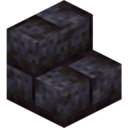 Polished Blackstone Brick Stairs